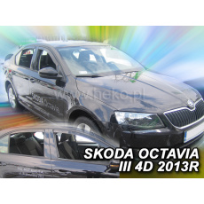 HEKO ofuky oken Škoda Octavia III liftback (od 2013) přední + zadní