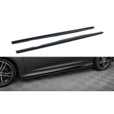 Maxton Design difuzory pod boční prahy pro Ford Focus ST Mk3 Facelift, černý lesklý plast ABS Maxton Design difuzory pod boční prahy pro Ford Focus ST Mk3 Facelift, černý lesklý plast ABS