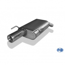 Fox Sportauspuff koncový tlumič výfuku s koncovkou 1x90 Typ 13 pro Opel Vectra C s motorem 1.6, 1.8 Fox Sportauspuff koncový tlumič výfuku s koncovkou 1x90 Typ 13 pro Opel Vectra C s motorem 1.6, 1.8