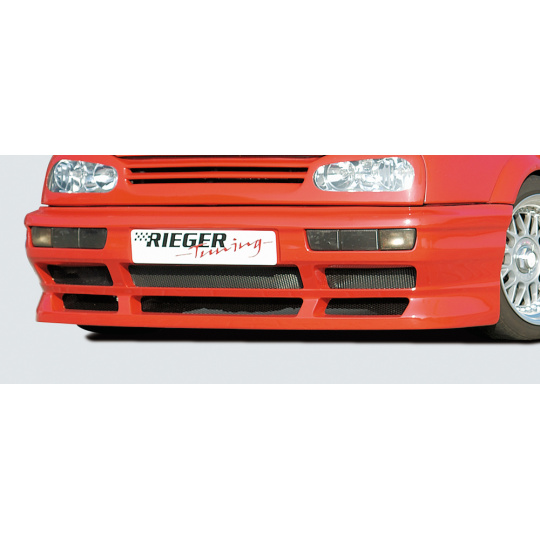 Rieger přední nárazník pro Volkswagen Golf 3 3-dvéř., 5-dvéř., combi, kabriolet, GFK (laminát)