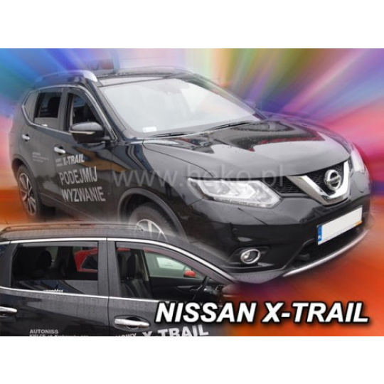 HEKO ofuky oken Nissan X-Trail III 5dv (od 2013) přední + zadní