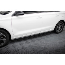 Maxton Design difuzory pod boční prahy pro Hyundai I30 MK3 Facelift, černý lesklý plast ABS Maxton Design difuzory pod boční prahy pro Hyundai I30 MK3 Facelift, černý lesklý plast ABS