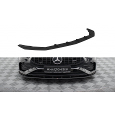 Maxton Design "Street Pro" spoiler pod přední nárazník pro Mercedes třída A W177 Facelift A35 AMG, plast ABS bez povrchové úpravy, Hatchback/Sedan