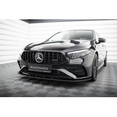 Maxton Design "Street Pro" spoiler pod přední nárazník pro Mercedes třída A W177 Facelift A35 AMG, plast ABS bez povrchové úpravy, Hatchback/Sedan Maxton Design "Street Pro" spoiler pod přední nárazník pro Mercedes třída A W177 Facelift A35 AMG, plast ABS bez povrchové úpravy, Hatchback/Sedan