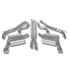 Borla Cat-Back výfukový systém "Touring" pro Chevrolet Camaro 3,6l V6 mimo RS se čtyřmi koncovkami, RWD, 2-dvéř. Coupé/Convertible, r.v. od 10-13