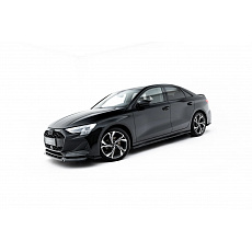 Maxton Design difuzory pod boční prahy pro Audi A3 8Y Facelift, černý lesklý plast ABS, Sedan Maxton Design difuzory pod boční prahy pro Audi A3 8Y Facelift, černý lesklý plast ABS, Sedan