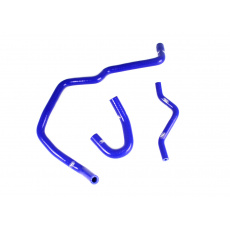 Samco Sport 3-dílná sada silikonových hadic pro doplňkové vedení chladicí kapaliny pro Audi TT 2007- TFSi 2.0l s označením motoru BWA/BHZ, barva: modrá