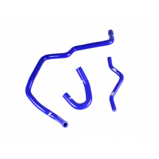 Samco Sport 3-dílná sada silikonových hadic pro doplňkové vedení chladicí kapaliny pro Audi TT 2007- TFSi 2.0l s označením motoru BWA/BHZ, barva: modrá
