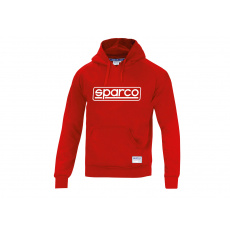 Sparco mikina FRAME, barva: červená, velikost: XXL