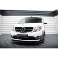 Maxton Design spoiler pod přední nárazník pro Mercedes Citan Mk1, černý lesklý plast ABS