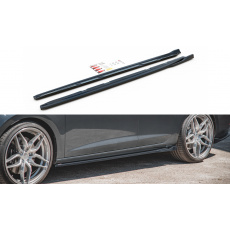 Maxton Design difuzory pod boční prahy ver.4 pro Seat Leon Cupra Mk3 Facelift, plast ABS bez povrchové úpravy