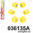 036135A: Strongflex Sada silentbloků předního zavěšení varianta SPORT