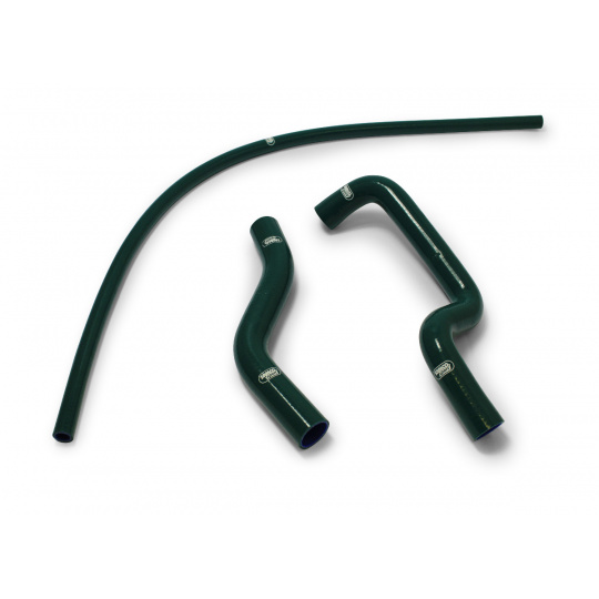 Samco Sport 3-dílná sada silikonových hadic pro vedení chladicí kapaliny pro Caterham 7 Ford Crossflow 1600  pro vozy bez topení, barva: modrá