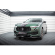 Maxton Design spoiler pod přední nárazník pro Maserati Levante Mk1 Standard, černý lesklý plast ABS