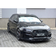 Maxton Design "Racing" spoiler pod přední nárazník ver.1 pro Audi RS3 8V Facelift, plast ABS bez povrchové úpravy, s křidélky