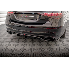 Maxton Design středový spoiler pod zadní nárazník s žebrováním pro Mercedes třída S W223 AMG-Line, černý lesklý plast ABS Maxton Design středový spoiler pod zadní nárazník s žebrováním pro Mercedes třída S W223 AMG-Line, černý lesklý plast ABS