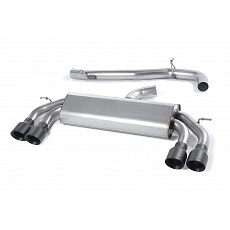 Milltek Sport homologovaný výfuk cat-back GPF Back pro Volkswagen Golf Mk7.5 R 2.0 TSI 300PS (s GPF) - 76mm, EC Approved Systems 2019-2020, typ koncovek: JET-100 karbonové