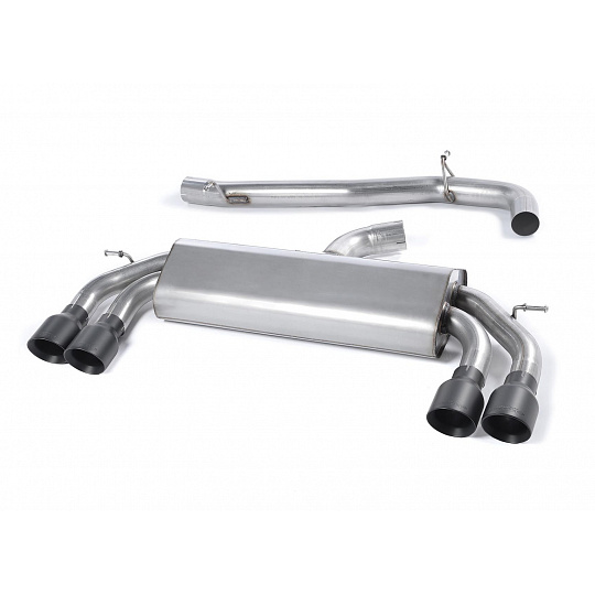 Milltek Sport homologovaný výfuk cat-back GPF Back pro Volkswagen Golf Mk7.5 R 2.0 TSI 300PS (s GPF) - 76mm, EC Approved Systems 2019-2020, typ koncovek: JET-100 karbonové Milltek Sport homologovaný výfuk cat-back GPF Back pro Volkswagen Golf Mk7.5 R 2.0 TSI 300PS (s GPF) - 76mm, EC Approved Systems 2019-2020, typ koncovek: JET-100 karbonové