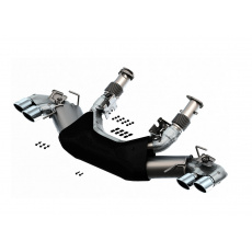 Borla Cat-Back "S-Type" pro Chevrolet Corvette Stingray C8 6,2l V8 s automatickou převodovkou, RWD 2-dvéř., r.v. 2020-2021, typ koncovek: chromové