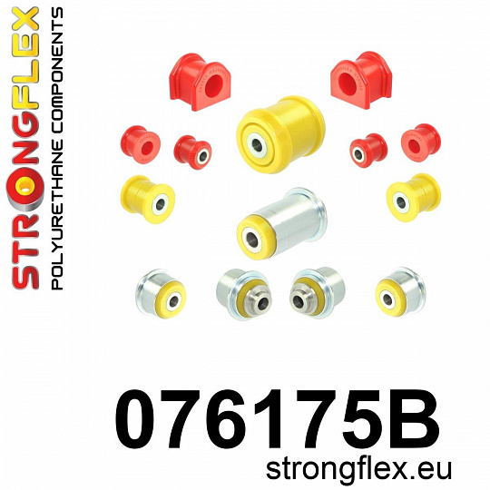 076175B: Rear suspension bush kit
