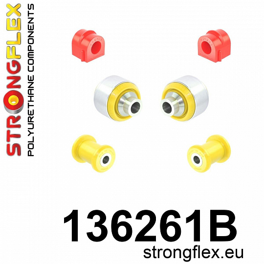 136261B: Front suspension bush kit 136261B: Front suspension bush kit
