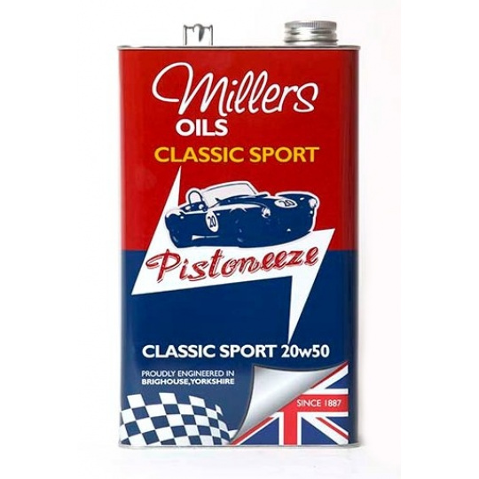 Motorový olej Millers Oils Classic Sport 20w50, 5L