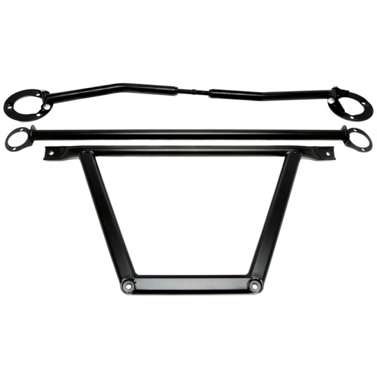 TA Technix rozpěrná tyč BMW řada 3 E36 316i / 318i přední + zadní (kompletní kit), černá barva