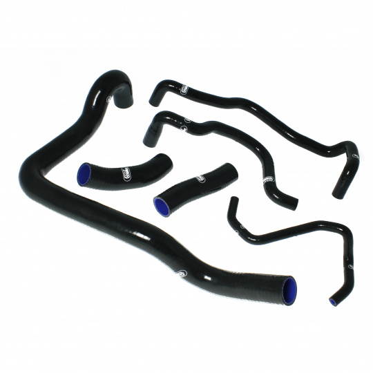 Samco Sport 6-dílná sada silikonových hadic pro vedení chladicí kapaliny pro Volkswagen Polo GTI 9N2 1.8T, barva: modrá