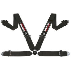 Sandtler Sponsor čtyřbodový 3" bezpečnostní pás s homologací FIA, barva černá