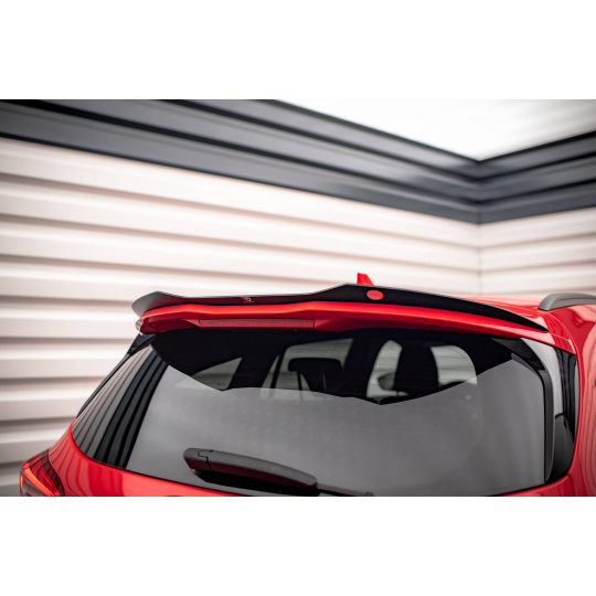 Maxton Design prodloužení spoileru ver.2 pro Ford Focus ST-Line Mk4, černý lesklý plast ABS, Estate
