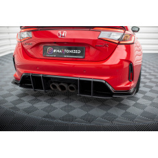 Maxton Design "Street Pro" boční difuzory pod zadní nárazník pro Honda Civic Mk11 Type-R, plast ABS bez povrchové úpravy Maxton Design "Street Pro" boční difuzory pod zadní nárazník pro Honda Civic Mk11 Type-R, plast ABS bez povrchové úpravy