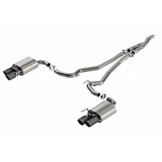 Borla Cat-Back výfukový systém "S-Type" pro Ford Mustang EcoBoost 2.3L 4Cyl., automat, r.v. 2024-2026, typ koncovek: karbonové
