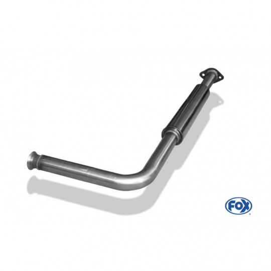 Fox Sportauspuff přední díl s tlumičem pro Renault Clio C 57, I B s motorem 1.2, 1.4, 1.8, 1.9 D, 2.0