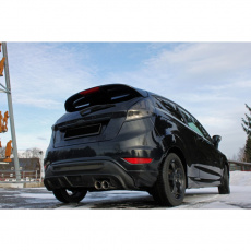 Fox Sportauspuff koncový tlumič výfuku s koncovkou 2x80 Typ 25 pro Ford Fiesta VII 2008- s motorem 1.6