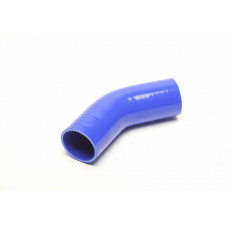 TurboWorks silikonová hadice - koleno 45° - 70mm vnitřní průměr, délka 100mm