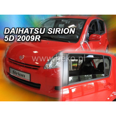 HEKO ofuky oken Daihatsu Sirion 5dv (od 2005) přední + zadní