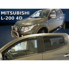 HEKO ofuky oken Mitsubishi L200 Double Cab 4dv (2015-) přední