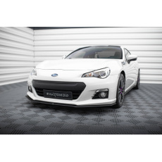 Maxton Design "Street Pro" spoiler pod přední nárazník pro Subaru BRZ Mk1, plast ABS bez povrchové úpravy, s černou a červenou linkou Maxton Design "Street Pro" spoiler pod přední nárazník pro Subaru BRZ Mk1, plast ABS bez povrchové úpravy, s černou a červenou linkou