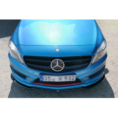 Maxton Design spoiler pod přední nárazník pro Mercedes třída A W176/AMG-Line, černý lesklý plast ABS Maxton Design spoiler pod přední nárazník pro Mercedes třída A W176/AMG-Line, černý lesklý plast ABS