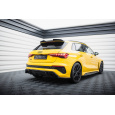 Maxton Design sada splitterů pro Audi RS3 8Y, materiál pravý karbon, Sportback