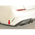 Rieger spoiler pod zadní nárazník na levé straně pro BMW řada 3 G21 touring r.v. 03/19-06/22, plast ABS bez povrchové úpravy