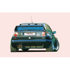 Rieger zadní nárazník pro Volkswagen Golf 2, GFK (laminát)