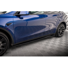 Maxton Design difuzory pod boční prahy pro Tesla Model Y, černý lesklý plast ABS Maxton Design difuzory pod boční prahy pro Tesla Model Y, černý lesklý plast ABS