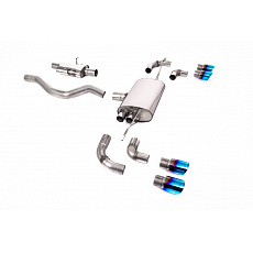 Milltek Sport výfukový systém OPF/GPF Back pro Land rover Defender 90 3.0 I6 P400 (s OPF/GPF a bez OPF/GPF) 2020-2024, GT-90 titanově modré koncovky Milltek Sport výfukový systém OPF/GPF Back pro Land rover Defender 90 3.0 I6 P400 (s OPF/GPF a bez OPF/GPF) 2020-2024, GT-90 titanově modré koncovky