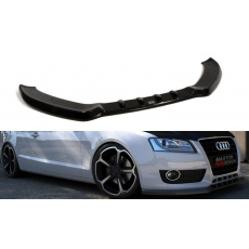 Maxton Design spoiler pod přední nárazník pro Audi A5 8T, černý lesklý plast ABS Maxton Design spoiler pod přední nárazník pro Audi A5 8T, černý lesklý plast ABS