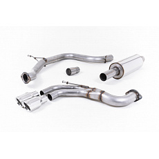 Milltek Sport homologovaný výfuk cat-back s rezonátorem (tišší) pro Seat Leon FR 2.0 TDI 184PS SC a 5-dvéř. (manual a DSG) 2013-2020, leštěné koncovky