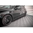 Maxton Design "Street Pro" difuzory pod boční prahy pro Mercedes třída A W177 A35 AMG Aero, W177 AMG-Line Aero, plast ABS bez povrchové úpravy