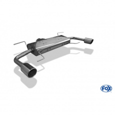 Fox Sportauspuff koncový tlumič výfuku s koncovkou 1x100 Typ 16 na obou stranách pro Mazda 6 GJ 2013- s motorem 2.0, 2.5, Limousine