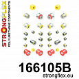 166105B: Strongflex Kompletní sada silentbloků pro zavěšení