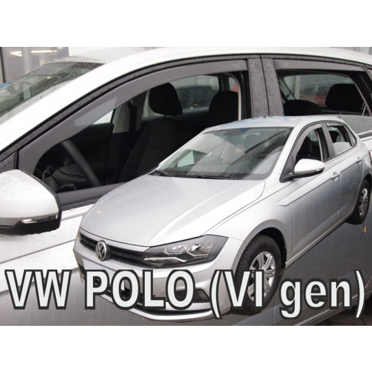 HEKO ofuky oken Volkswagen Polo VI 5dv (od 2017) přední + zadní